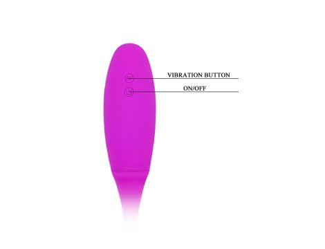 Wibrator silikonowy giętki Pretty Love Snaky Vibe USB - 5
