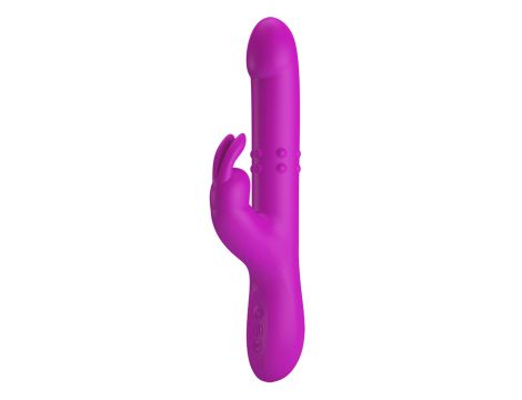 Wibrator króliczek Pretty Love Reese 12 wibracji 4 obroty 4 pchnięcia USB - 2