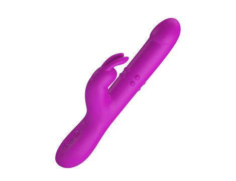 Wibrator króliczek Pretty Love Reese 12 wibracji 4 obroty 4 pchnięcia USB - 3