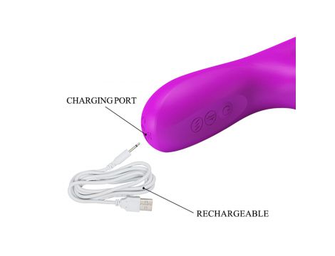 Wibrator króliczek Pretty Love Reese 12 wibracji 4 obroty 4 pchnięcia USB - 8