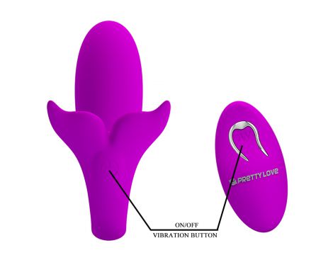 Wibrator Pretty Love Jordyn z pilotem 12 funkcji - 6