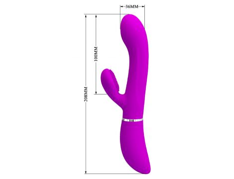 Wibrator łechtaczkowy punktu G Pretty Love 12 wibracji silikonowy USB - 7