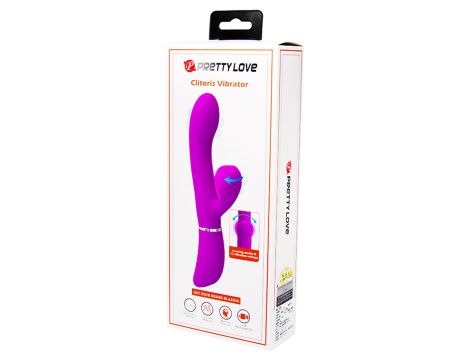 Wibrator łechtaczkowy punktu G Pretty Love 12 wibracji silikonowy USB - 2