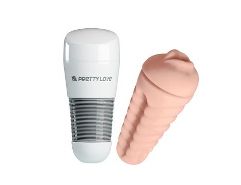 Masturbator Kitty Pretty Love silikonowy TPR ABS - 2