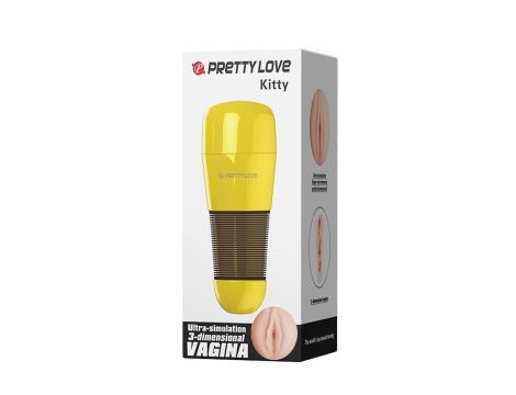 Masturbator Pretty Love Kitty w kształcie ust - 7