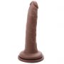 Dildo realistyczne Me You Us silikonowe karmelowe 7 cali - 5