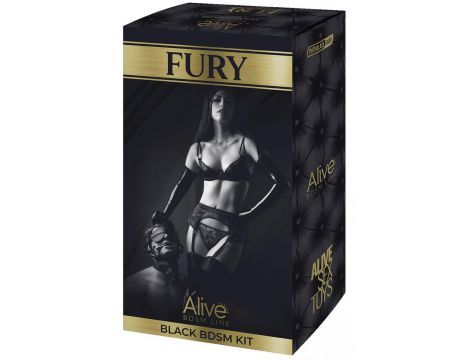 Zestaw BDSM Fury Alive Czarny - 2
