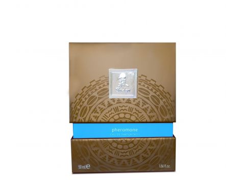 Perfumy feromonowe Shiatsu Hot niebieskie 50 ml - 4