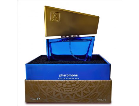 Perfumy feromonowe Shiatsu męskie granatowe 15 ml - 2