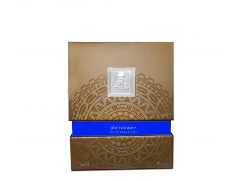 Perfumy feromonowe Shiatsu męskie granatowe 15 ml - 4