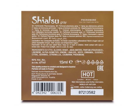 Perfumy feromonowe Hot Shiatsu szare 15 ml - 5