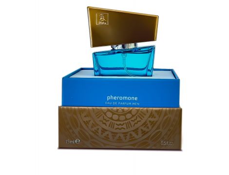 Perfumy feromonowe Shiatsu Hot jasnoniebieskie 15 ml - 2