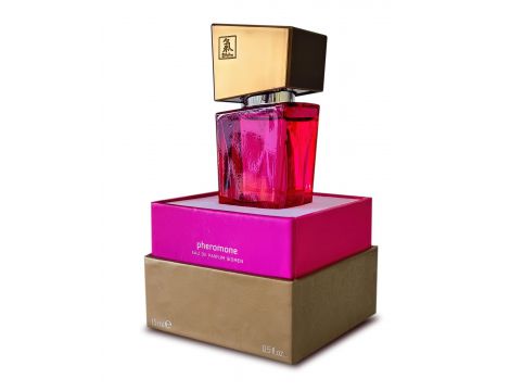 Perfumy feromonowe Shiatsu Hot woman różowy 15 ml - 2
