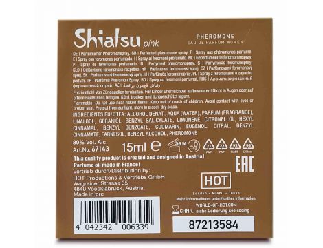Perfumy feromonowe Shiatsu Hot woman różowy 15 ml - 7