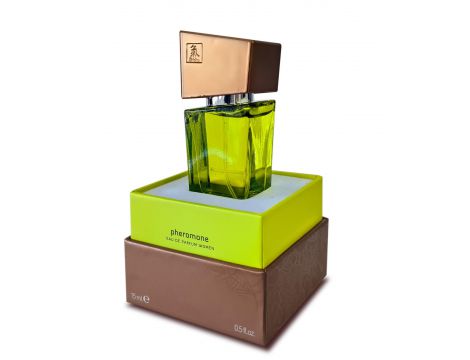 Perfumy feromonowe Shiatsu damskie limonka 15 ml - 2