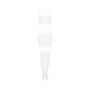 Bodystocking siateczkowy Obsessive G330 biały XL XXL - 6