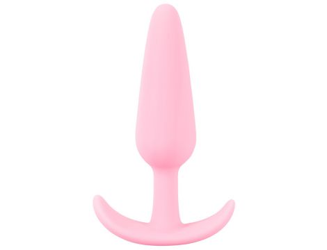 Korek analny Cuties Rose silikonowy 8,4 cm - 3
