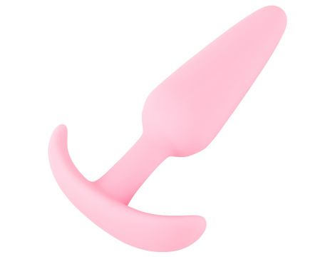 Korek analny Cuties Rose silikonowy 8,4 cm - 8