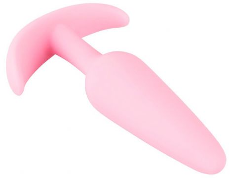 Korek analny Cuties Rose silikonowy 8,4 cm - 9