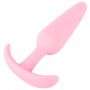 Korek analny Cuties Rose silikonowy 8,4 cm - 9