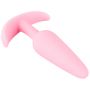 Korek analny Cuties Rose silikonowy 8,4 cm - 11
