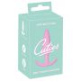 Korek analny Cuties Rose silikonowy 8,4 cm - 2