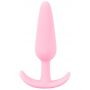 Korek analny Cuties Rose silikonowy 8,4 cm - 3
