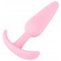 Korek analny Cuties Rose silikonowy 8,4 cm - 8