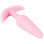 Korek analny Cuties Rose silikonowy 8,4 cm - 10