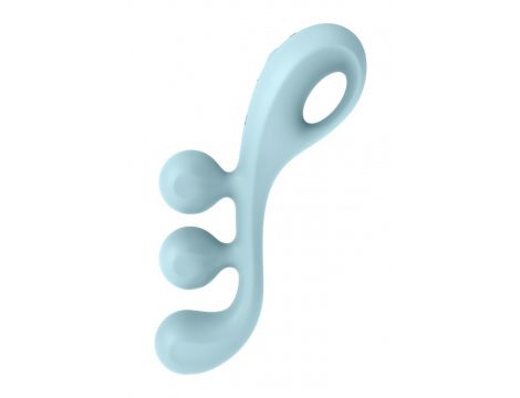 Stymulator Satisfyer Tri Ball 2 jasnoniebieski silikonowy USB - 5