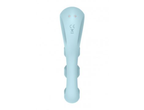 Stymulator Satisfyer Tri Ball 2 jasnoniebieski silikonowy USB - 9