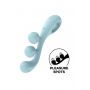 Stymulator Satisfyer Tri Ball 2 jasnoniebieski silikonowy USB - 9