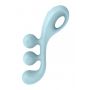 Stymulator Satisfyer Tri Ball 2 jasnoniebieski silikonowy USB - 6