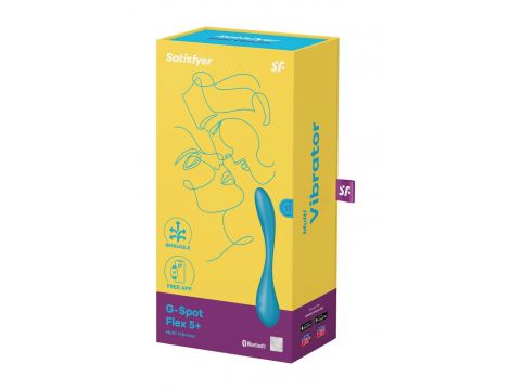 Wibrator punktu G Satisfyer Flex 5 petrol z aplikacją - 2