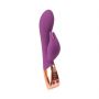 Wibrator króliczek punkt G silikonowy Fierce Euphoria fioletowy 20.5 cm - 4