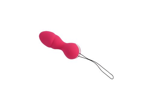 Jajko wibrujące z pilotem zdalnym silikonowe M mello 10 cm - 6