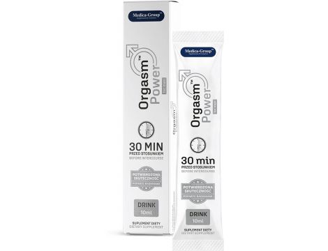 Napój Orgasm Power dla mężczyzn wiśniowy 10ml