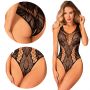 Body Obsessive B138 czarne z otwartym krokiem S/M/L - 4