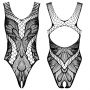 Body Obsessive B138 czarne z otwartym krokiem S/M/L - 9