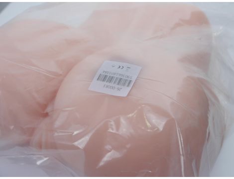 Masturbator wibrujący realistyczny XXL z pochwą i pośladkami 27 cm - 14