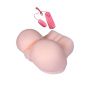 Masturbator wibrujący realistyczny XXL z pochwą i pośladkami 27 cm - 2
