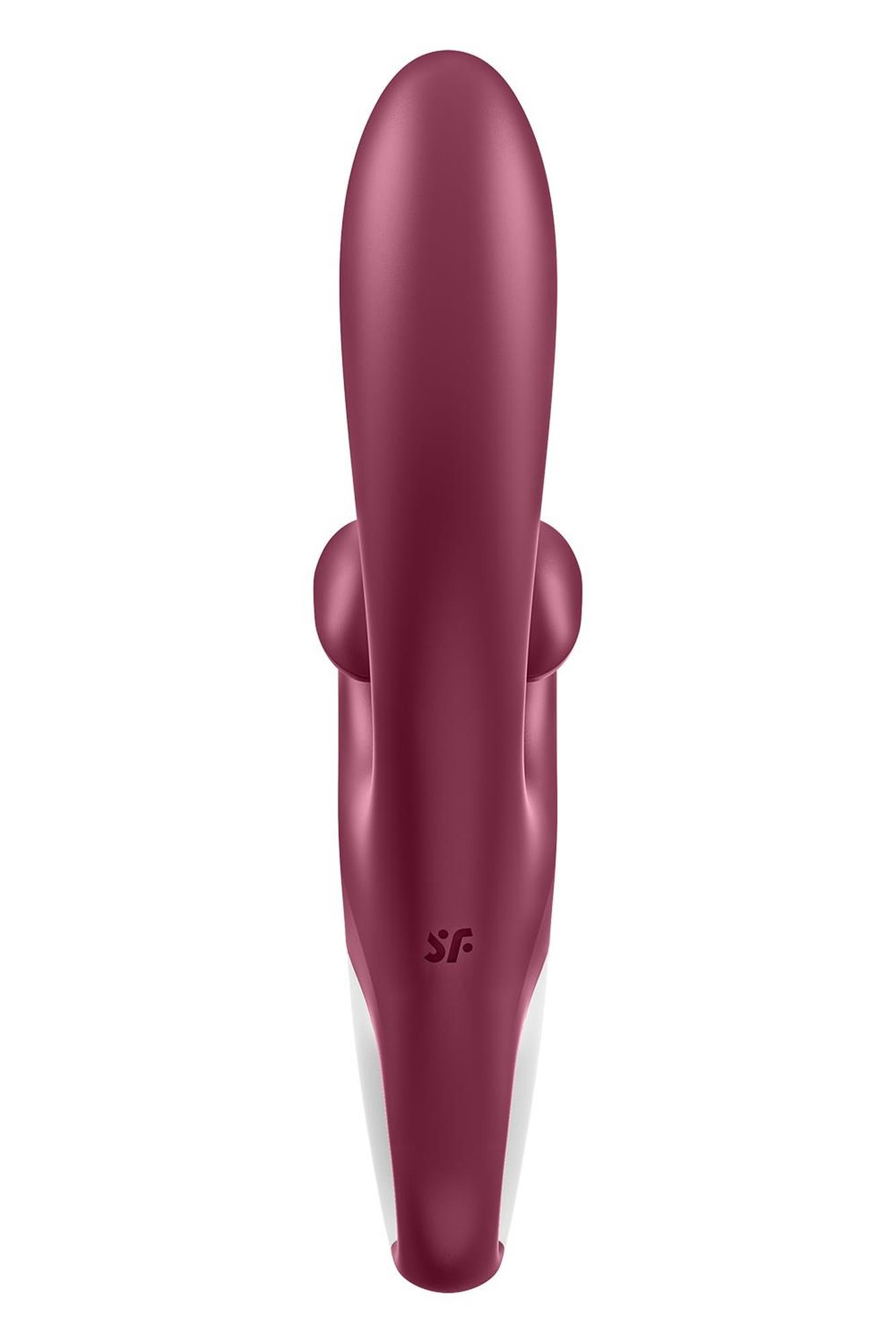 wibrator króliczek satisfyer touch me bordowy