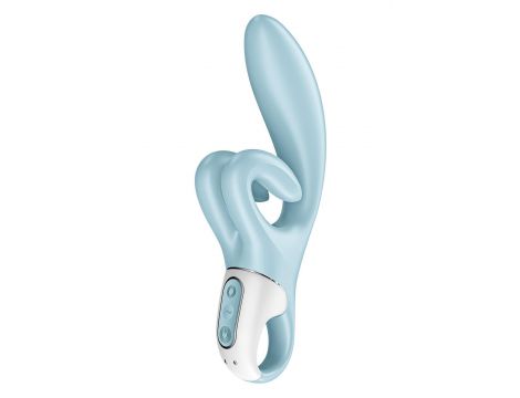 Wibrator króliczek Satisfyer Touch Me niebieski USB - 3