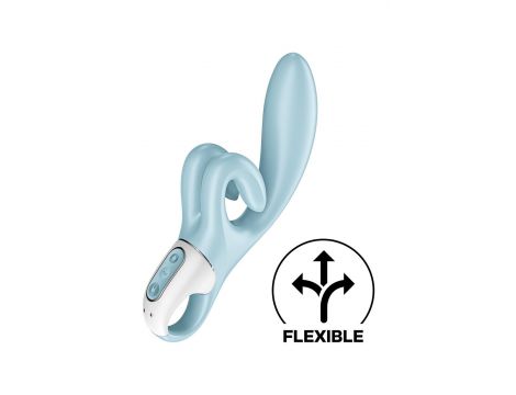Wibrator króliczek Satisfyer Touch Me niebieski USB - 10