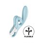Wibrator króliczek Satisfyer Touch Me niebieski USB - 11
