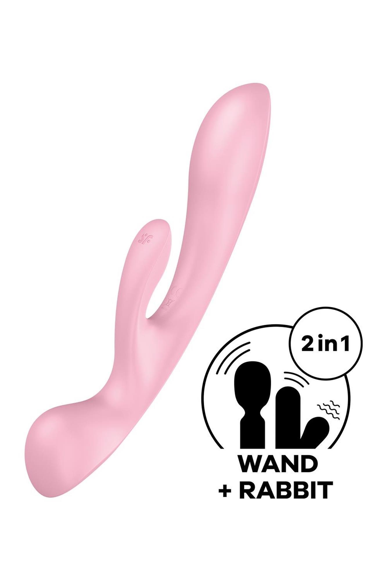 wibrator króliczek masaż łechtaczki satisfyer róż