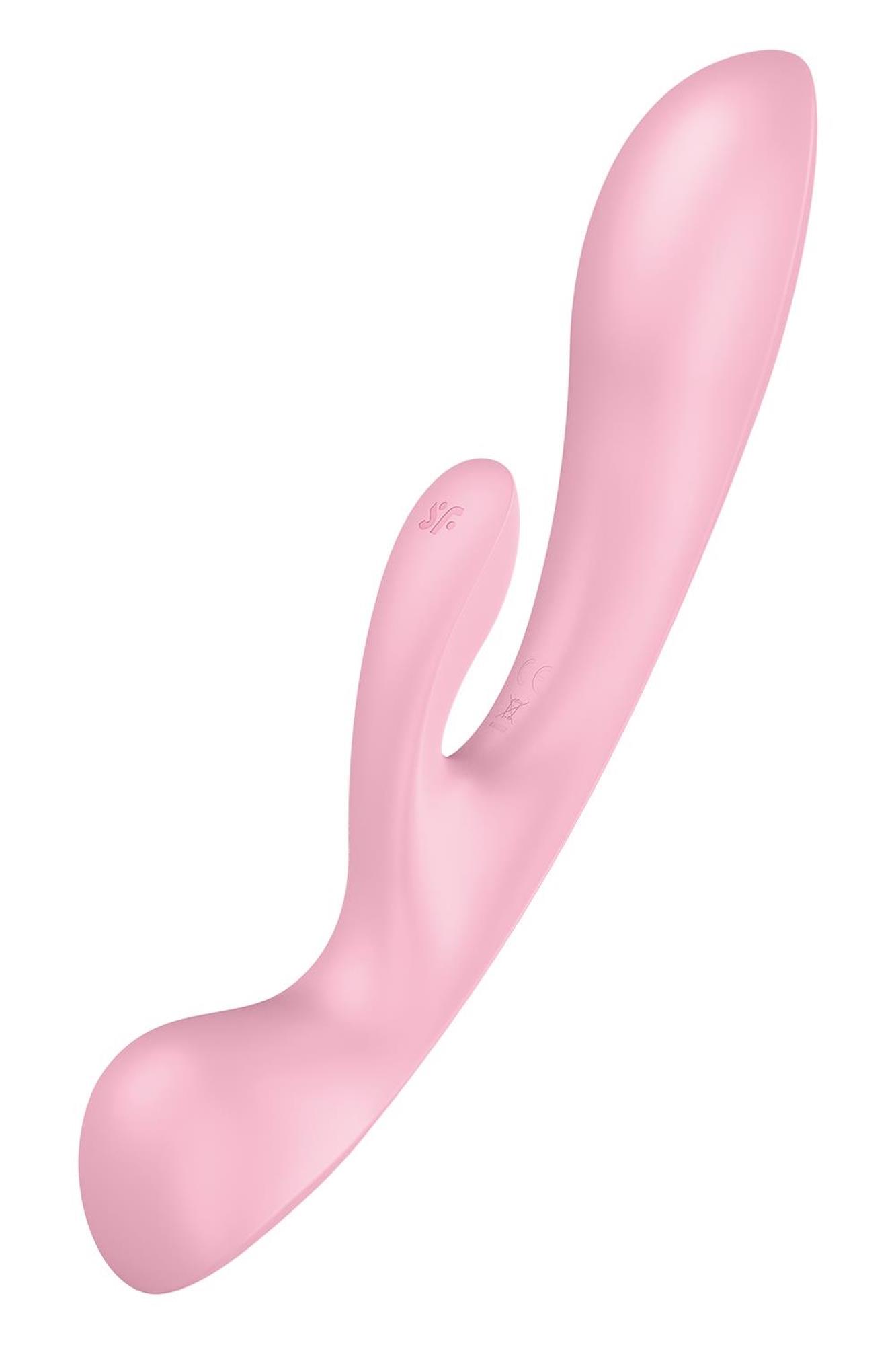 wibrator króliczek masaż łechtaczki satisfyer róż