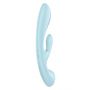 Wibrator króliczek Satisfyer Triple Oh jasnoniebieski USB wodoodporny - 6