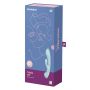 Wibrator króliczek Satisfyer Triple Oh jasnoniebieski USB wodoodporny - 7