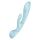Wibrator króliczek Satisfyer Triple Oh jasnoniebieski USB wodoodporny